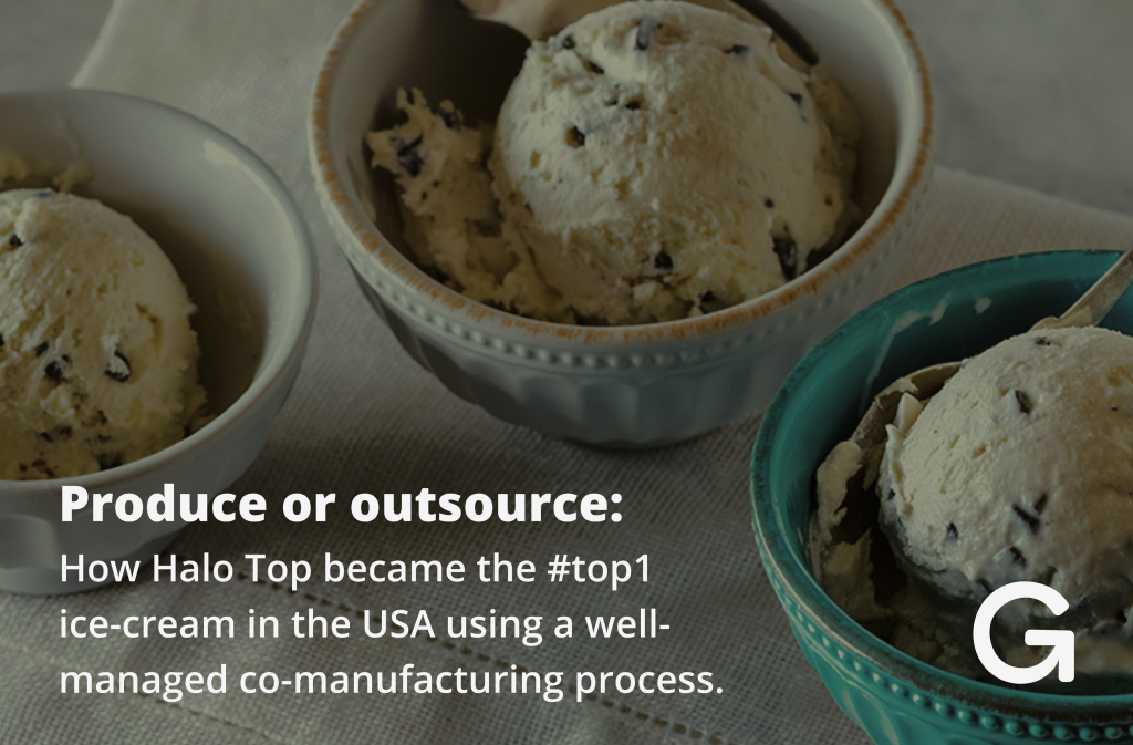 Produce or outsource? How Halo Top Creamery became the #top1 ice cream brand in USA